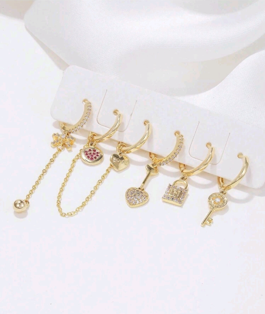 6pcs Earrings set