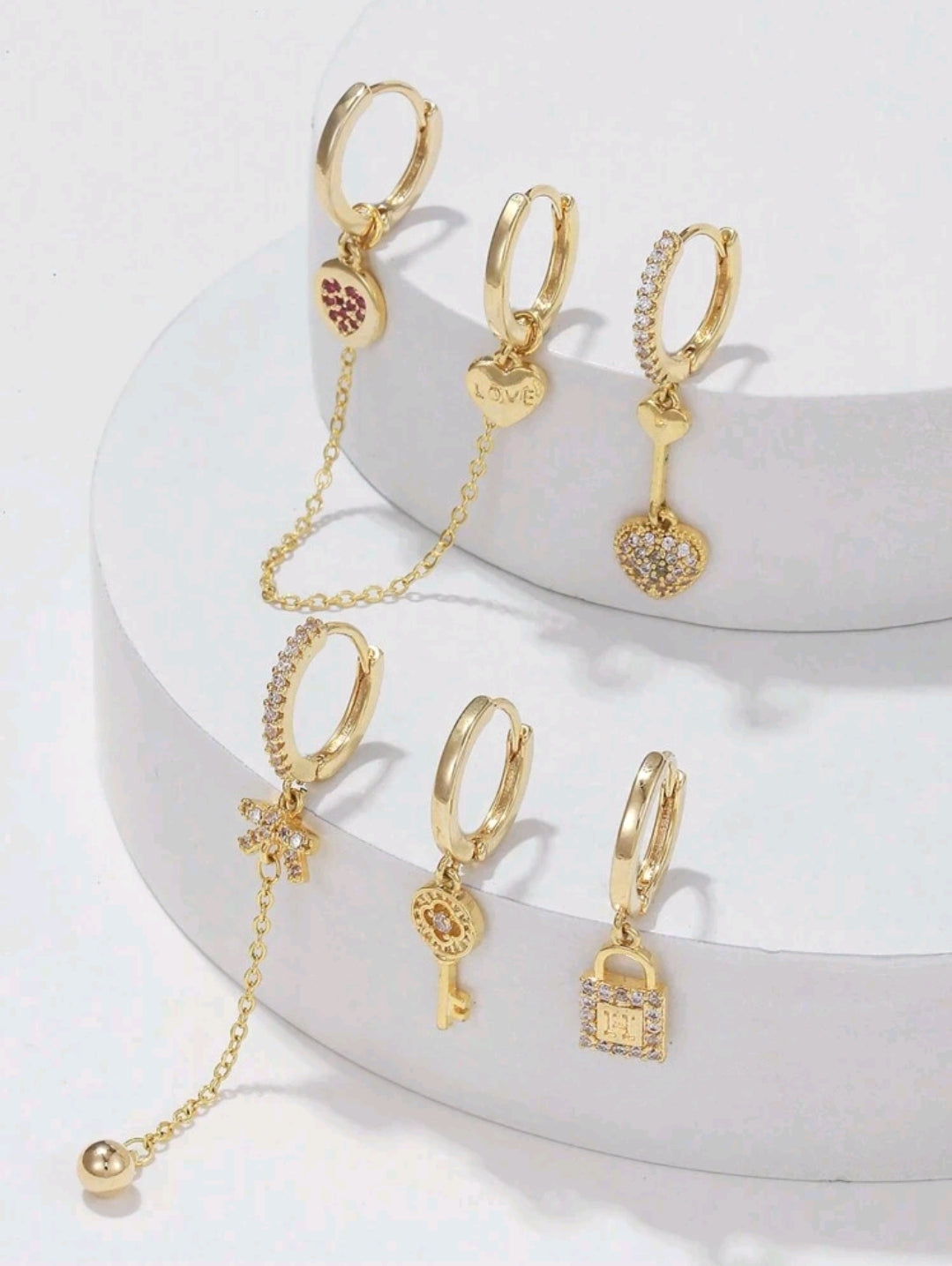 6pcs Earrings set