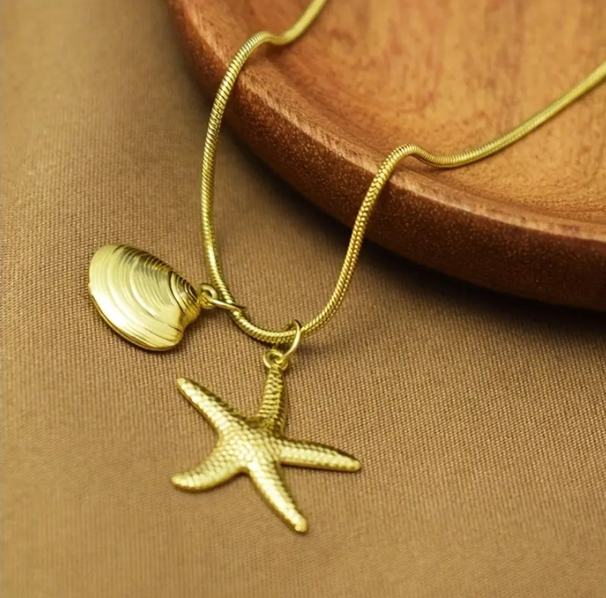 Starfish necklace