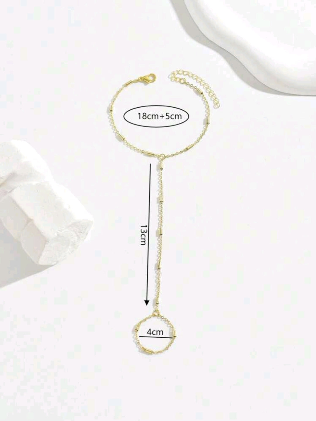 Minimalist hand chain