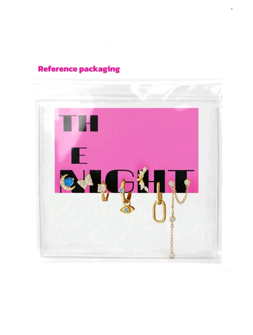 8pcs earring set