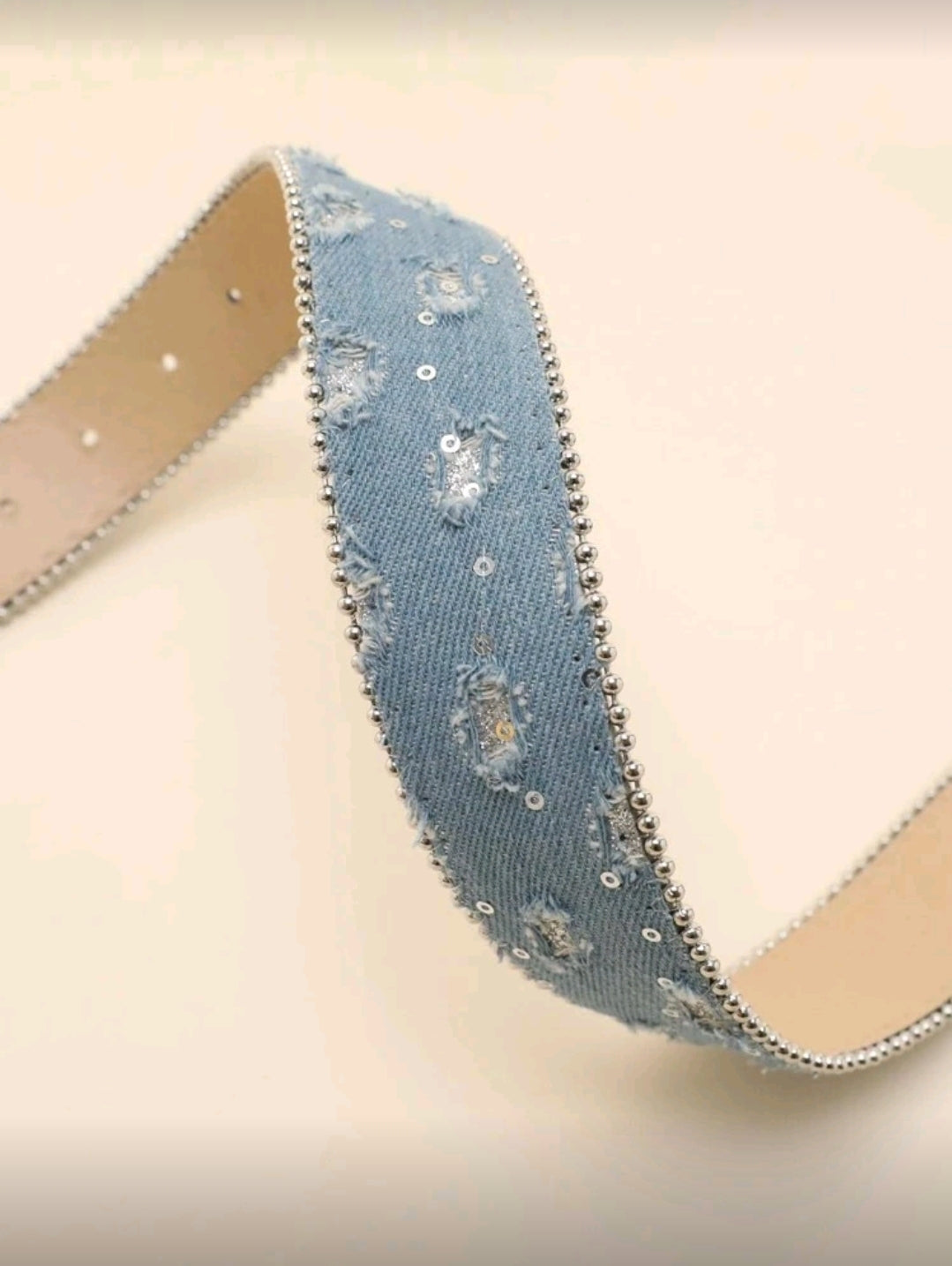Denim Butterfly belt