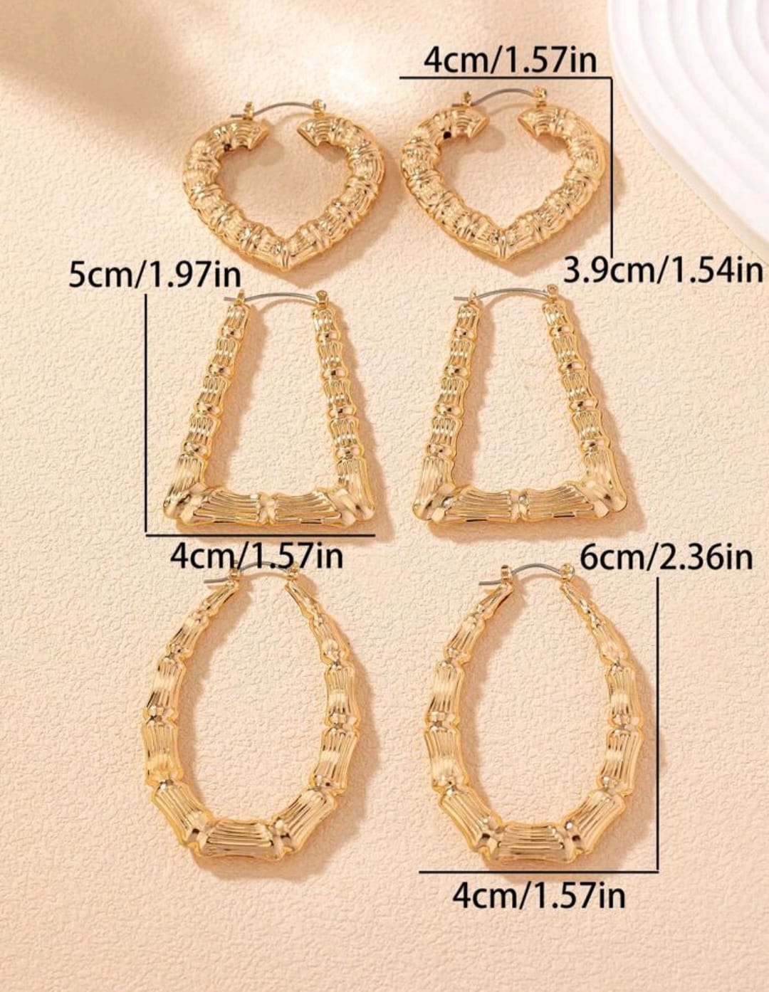 Hoop earrings