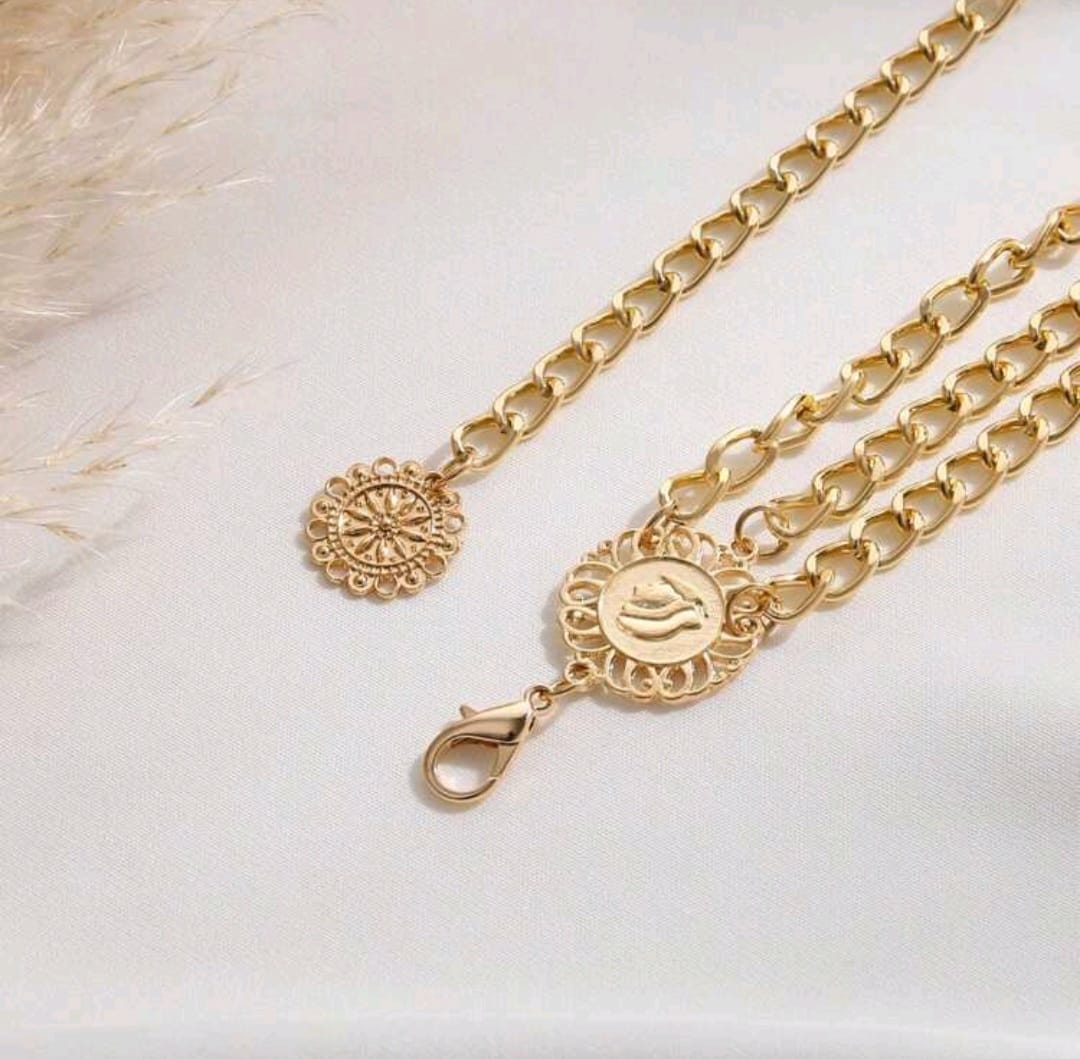 Triple Layered waist chain