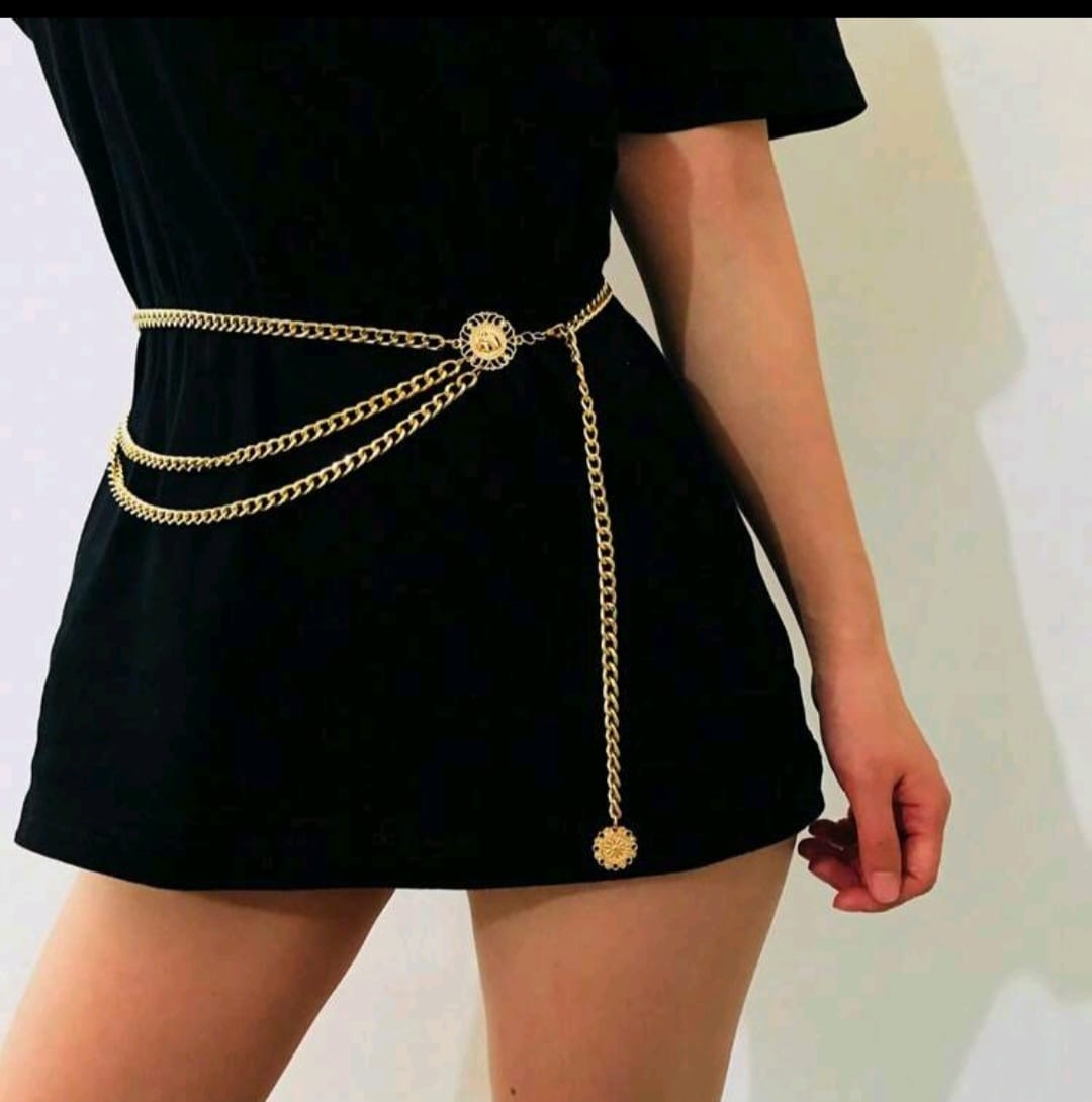 Triple Layered waist chain