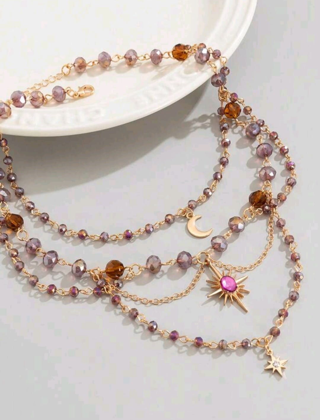 Beaded Layered Necklace