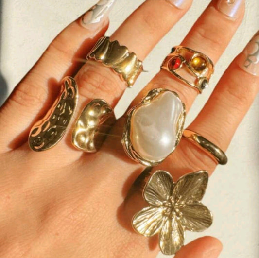 6pcs Ring set