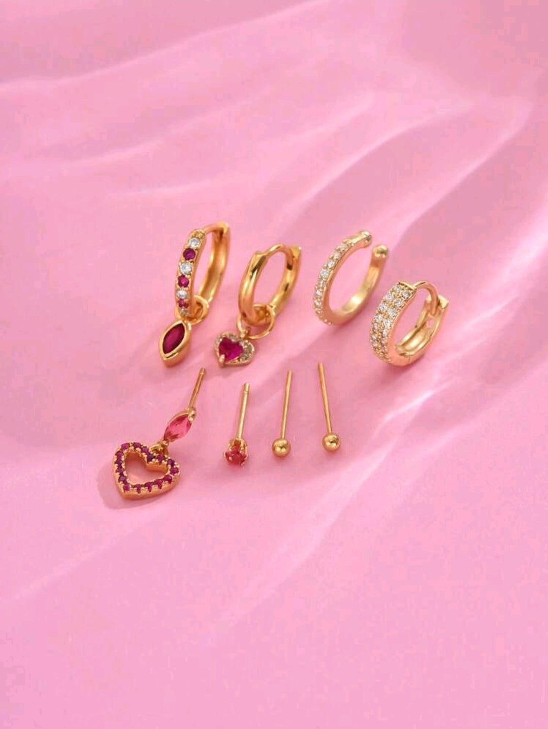 8pcs earring set
