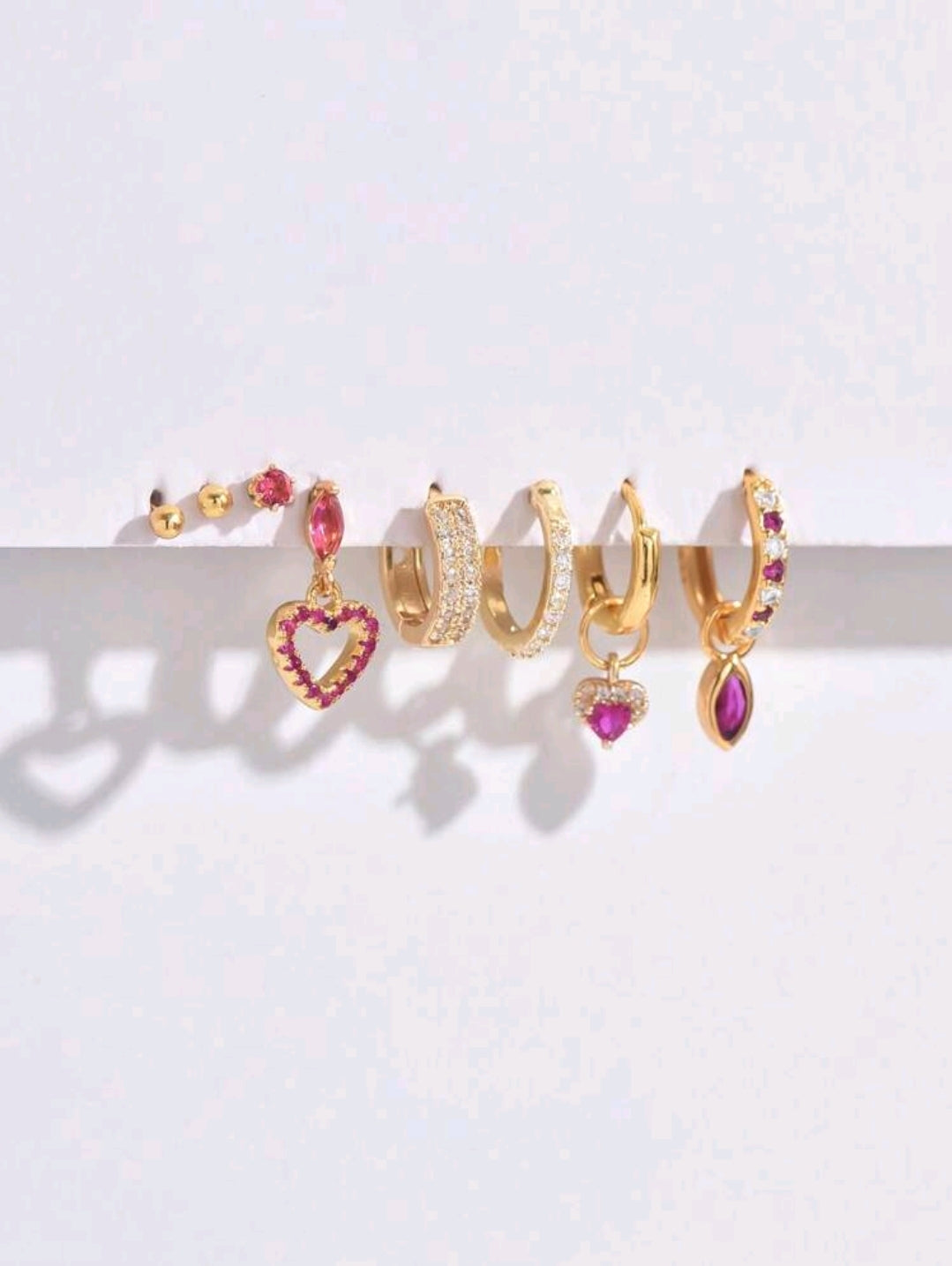8pcs earring set