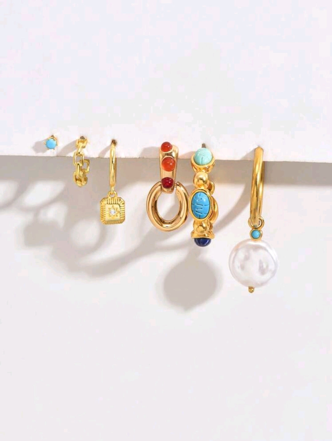 6pcs earring set