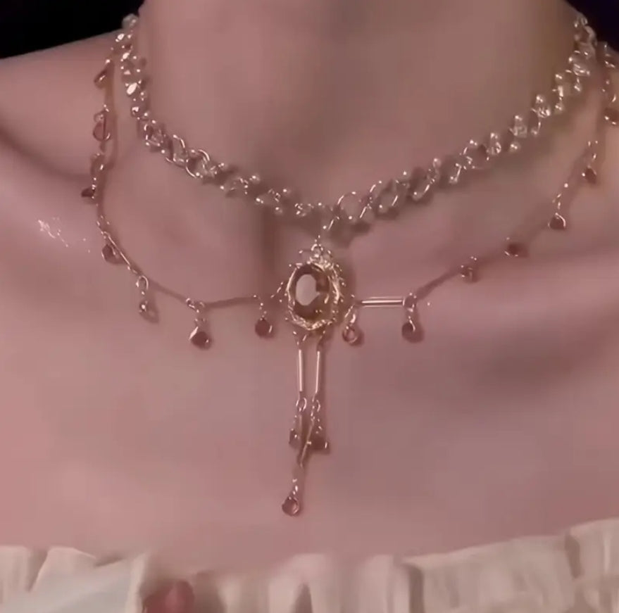 Layered necklace