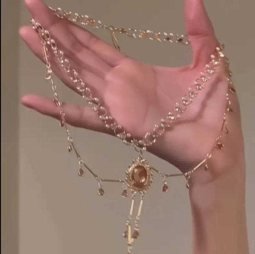 Layered necklace