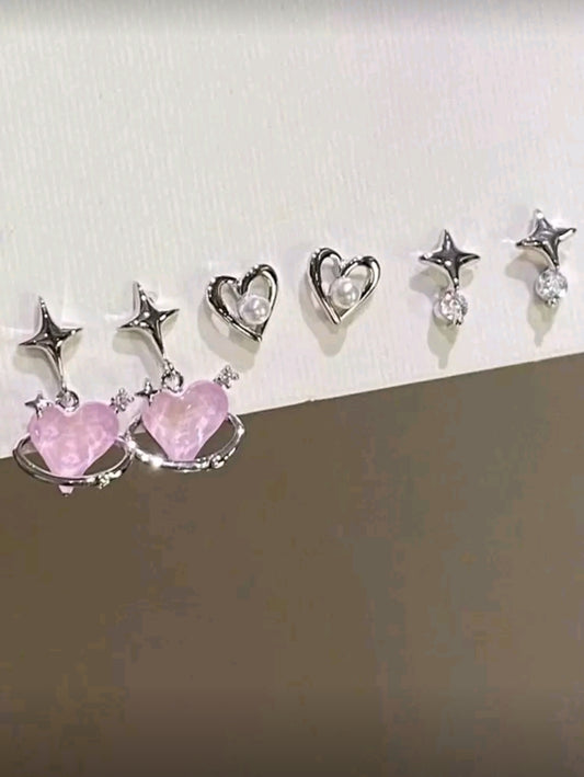 Earring set of 3