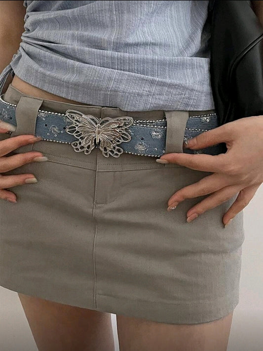 Denim Butterfly belt