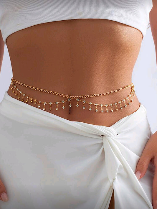 Golden waist chain