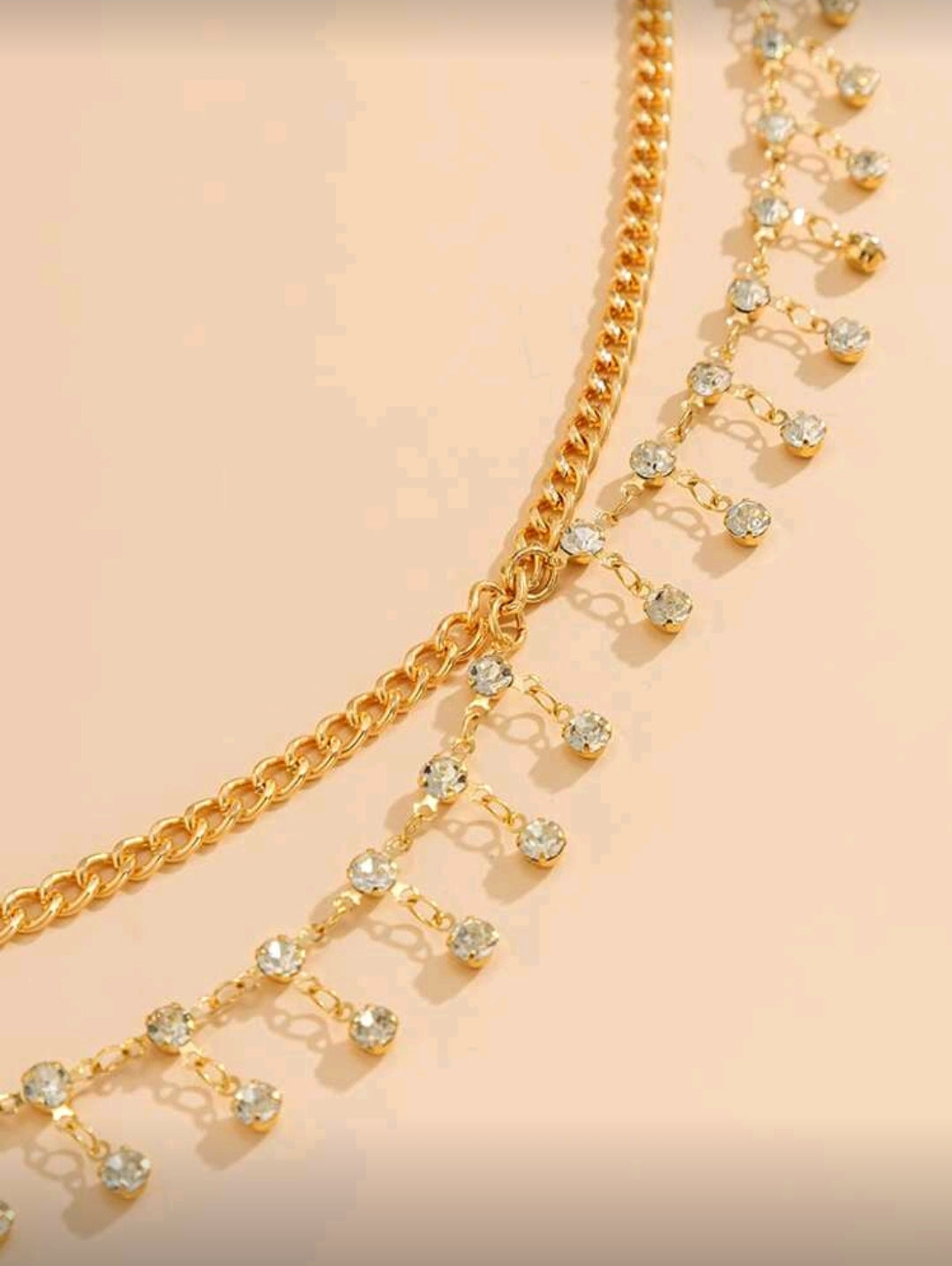 Golden waist chain
