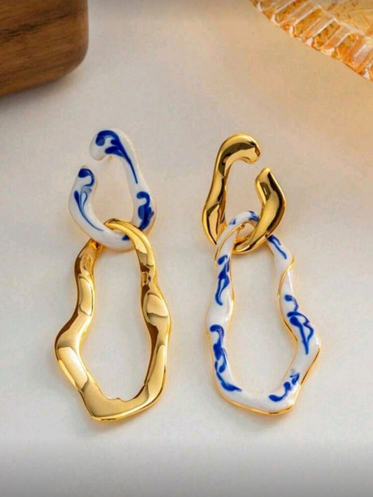 Irregular earrings