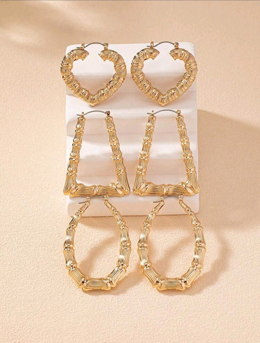 Hoop earrings