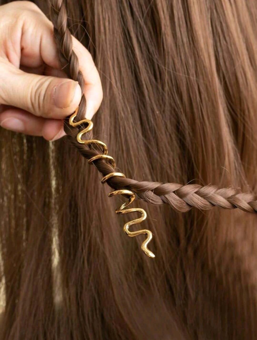 Snake Hair Rings