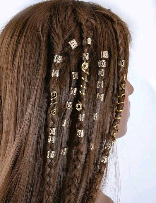 Snake Hair Rings