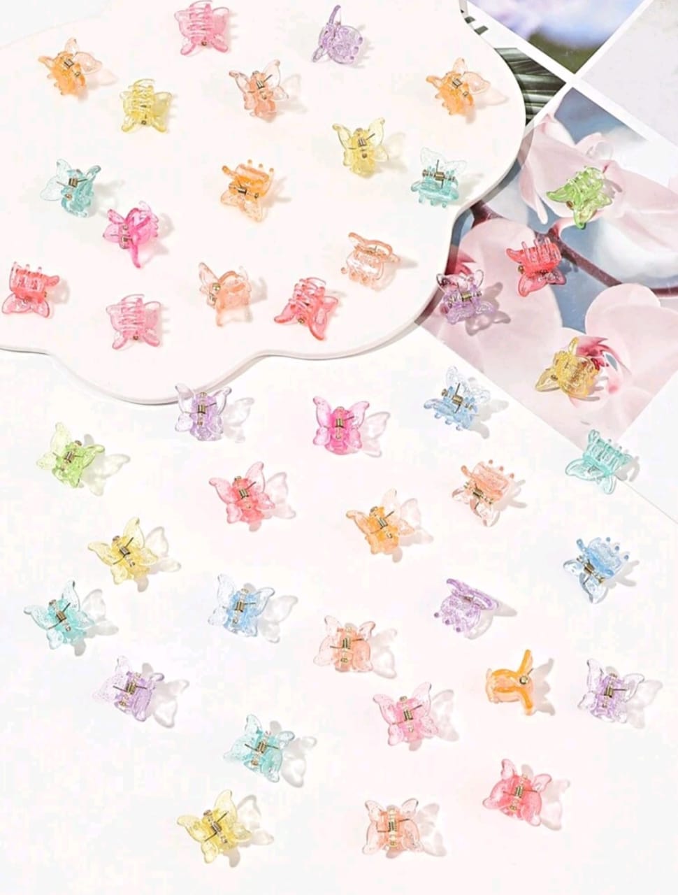Colorful Butterfly Hair clips