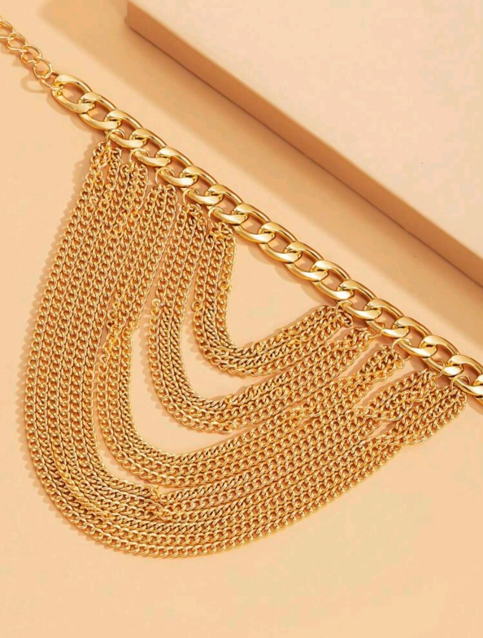 Layered anklet