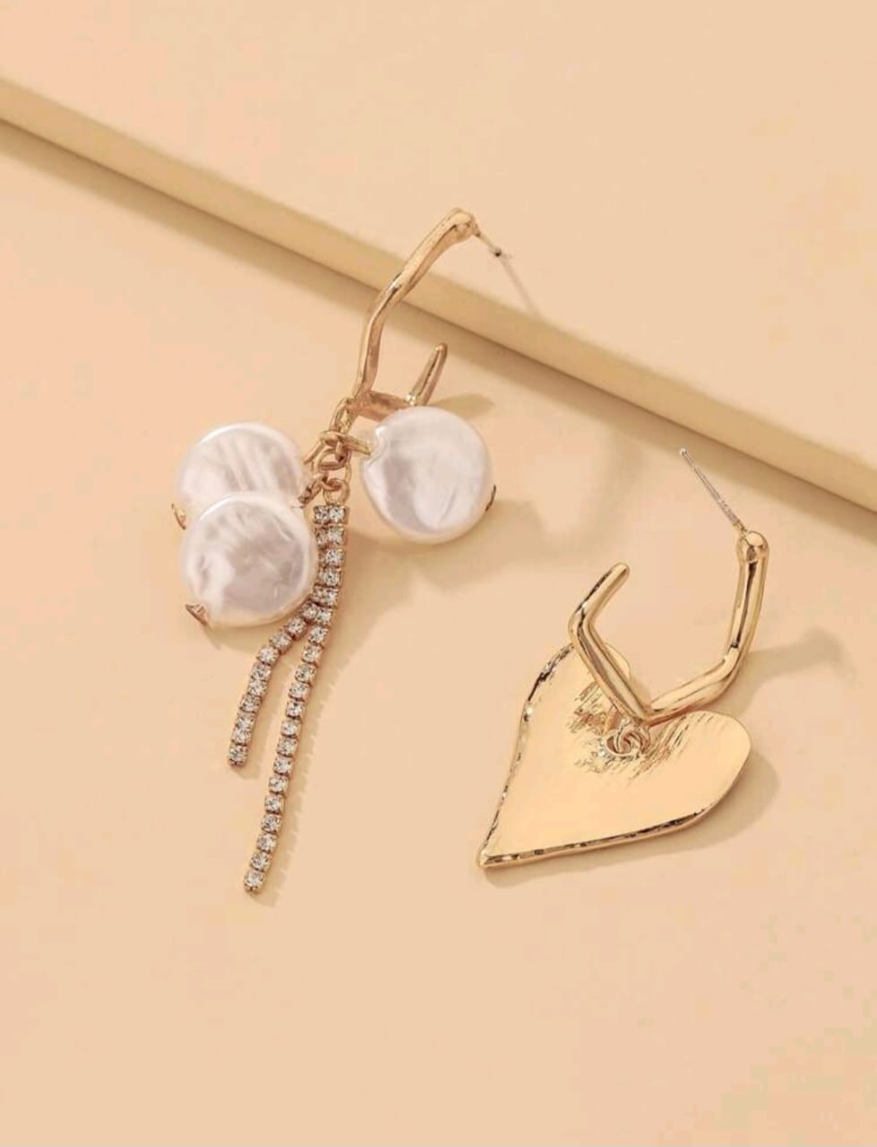 Asymmetrical earrings