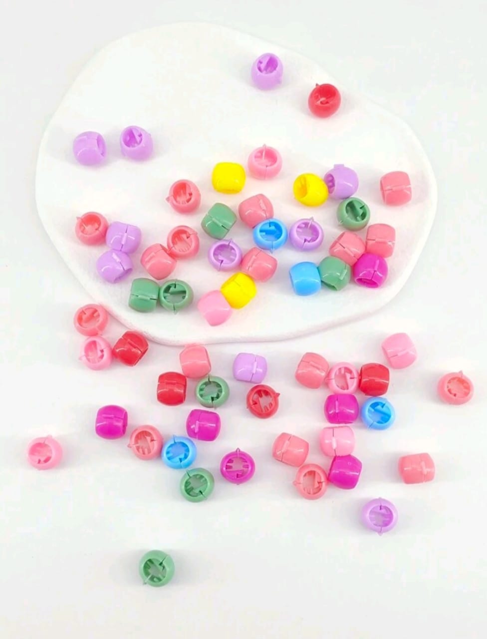 Colorful hair beads