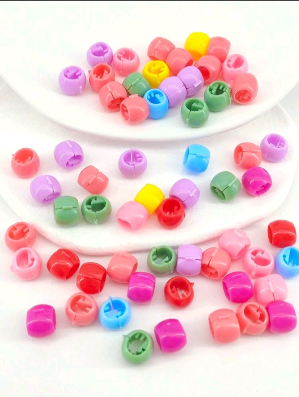 Colorful hair beads