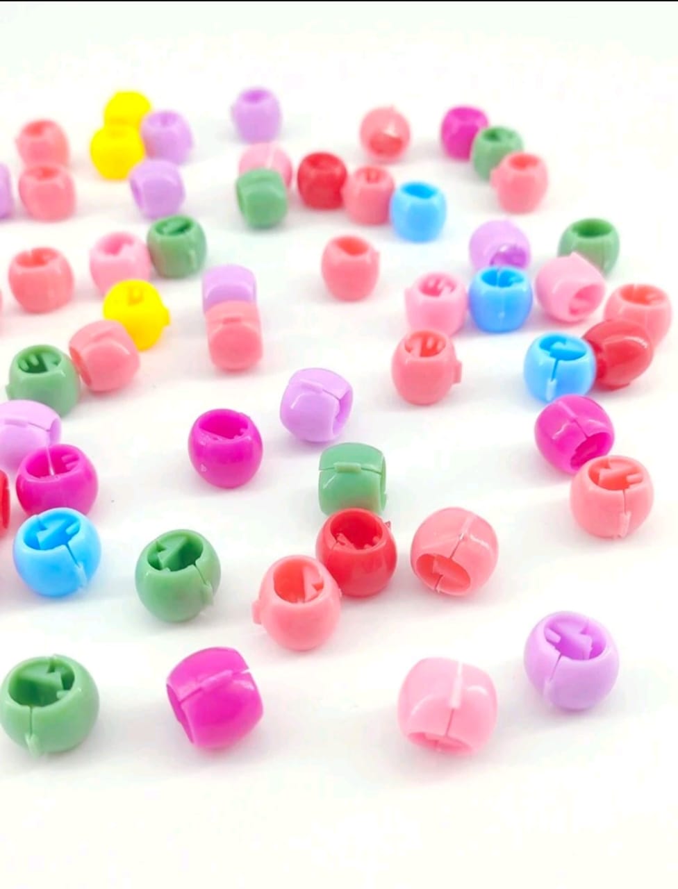 Colorful hair beads