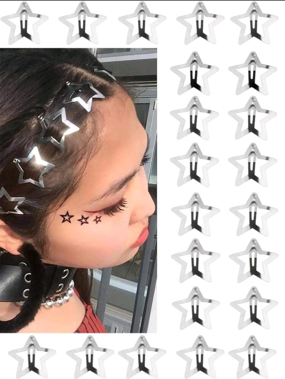 Star Shaped clips