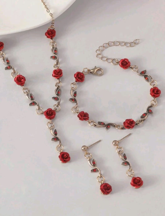 Rose flower set