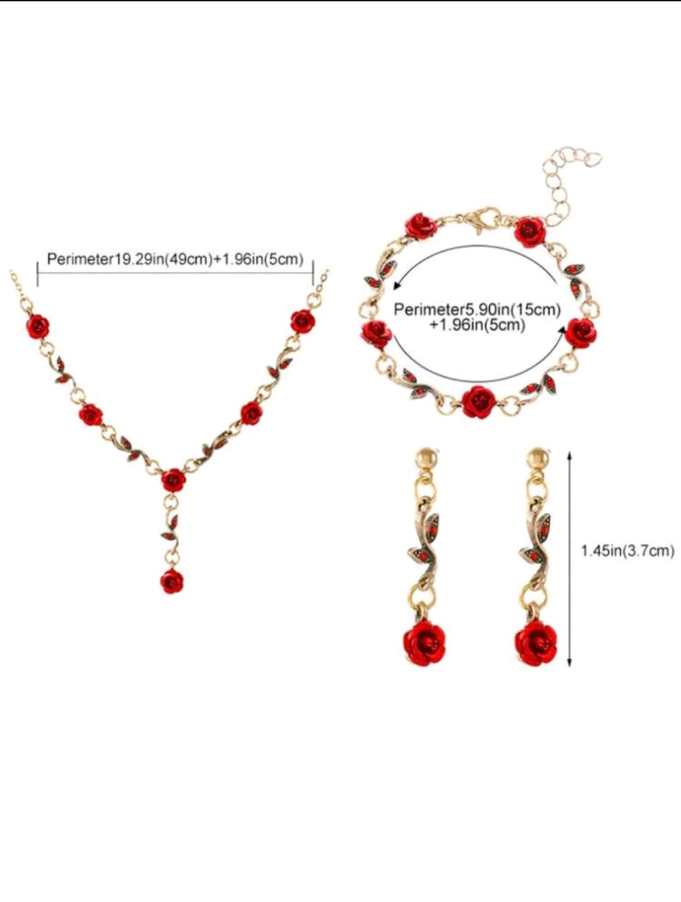Rose flower set
