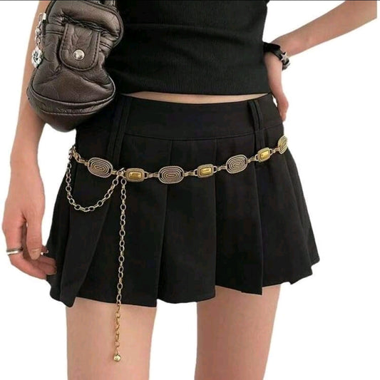 Golden waist chain